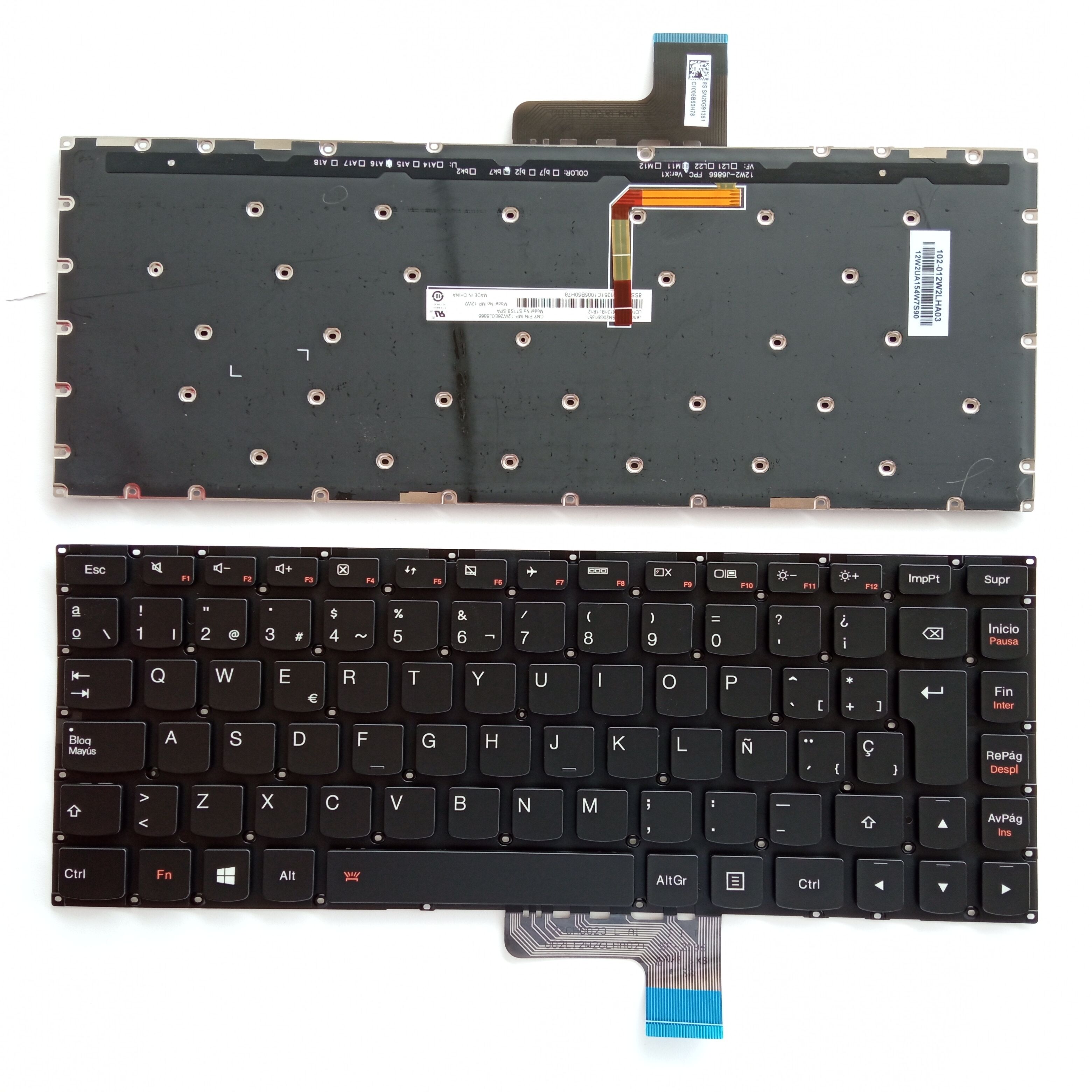 Picture of New Replacement Laptop Keyboard For LENOVO E31-70/U31-70/YOGA213/YOGA2-13 BLACK Backlit (OEM) SP Layout